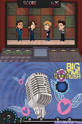 Big Time Rush - Backstage Pass (USA) screen shot game playing